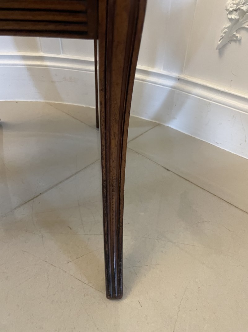 Set of 6 Antique Regency Quality Mahogany Dining Chairs - Image 20